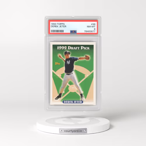 1993 Topps #98 Derek Jeter (PSA 8 NM-MT)
