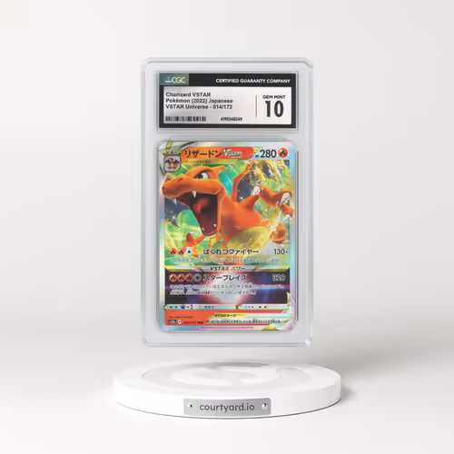 2022 Japanese VSTAR Universe #14 Charizard VSTAR - Full Art Holo (CGC 10 GEM MINT)