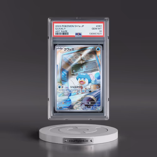 2023 Pokémon Sv1a-Triplet Beat #081 Quaxly - Art Rare (PSA 10 GEM MINT)