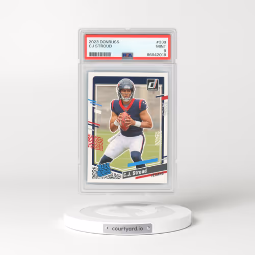 2023 Panini Donruss #339 CJ Stroud (PSA 9 MINT)