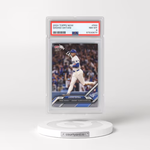 2024 Topps Now #584 Shohei Ohtani (PSA 8 NM-MT)