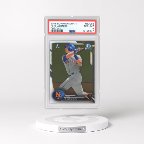2016 Bowman Draft #BDC92 Pete Alonso Chrome
