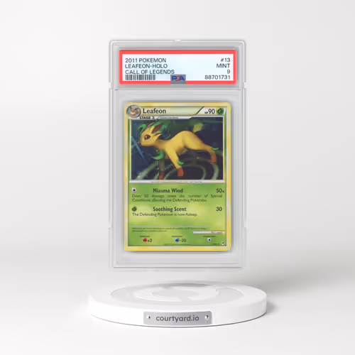 2011 Pokémon Call of Legends #13 Leafeon - Holo (PSA 9 MINT)
