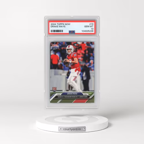 2024 Topps Now #10 Drake Maye (PSA 10 GEM MINT)