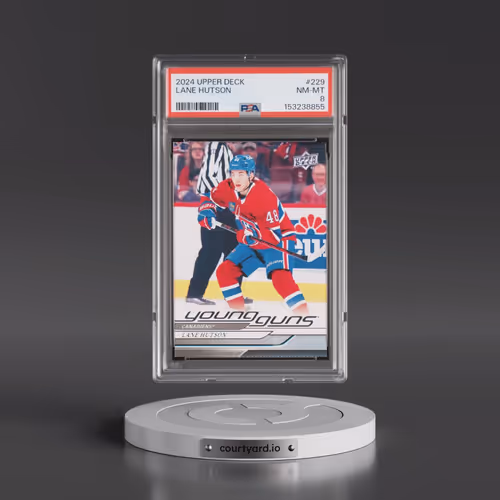 2024 Upper Deck #229 Lane Hutson (PSA 8 NM-MT)