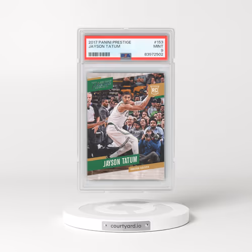 2017 Panini Prestige #153 Jayson Tatum (PSA 9 MINT)