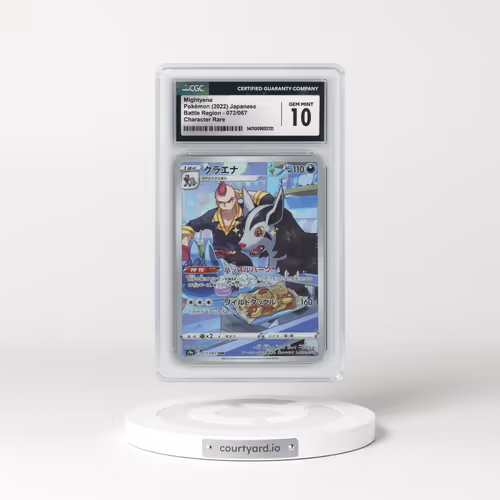 2022 Battle Region #072/067 Mightyena - Character Rare (CGC 10 GEM MINT)