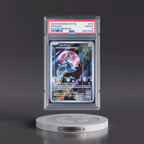 2023 Pokémon Svp EN-SV Black Star Promo #013 Miraidon - Scarlet & Violet Elite Trainer Box-Miraidon