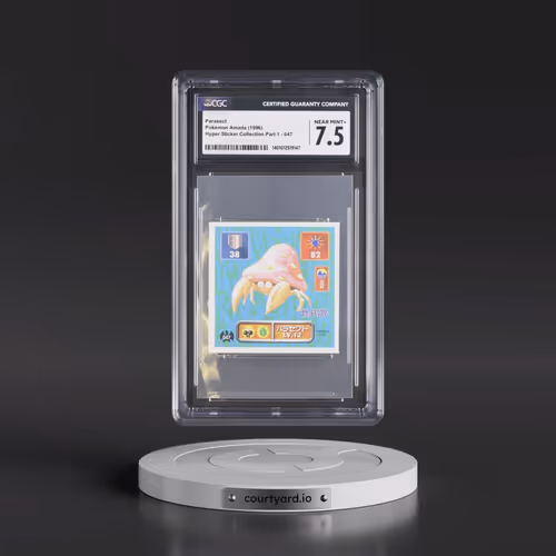 1996 Hyper Sticker Collection Part 1 (1996) #047 Parasect (CGC 7.5 NM+)