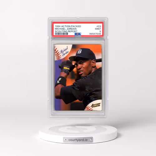 1994 Action Packed Scouting Report #23 Michael Jordan (PSA 9 MINT)