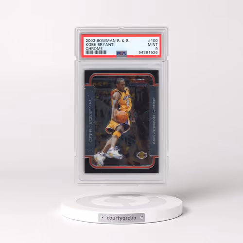 2003 Bowman Rookies & Stars #100 Kobe Bryant - Chrome (PSA 9 MINT)