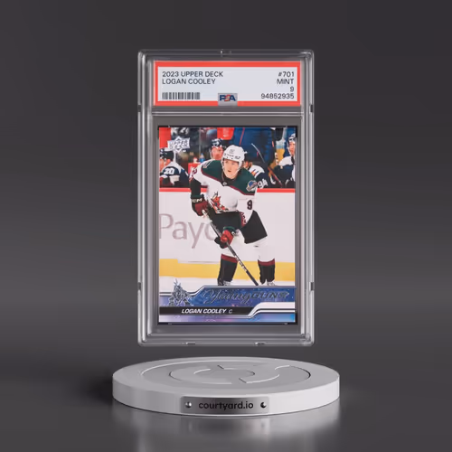 2023 Upper Deck #701 Logan Cooley (PSA 9 MINT)