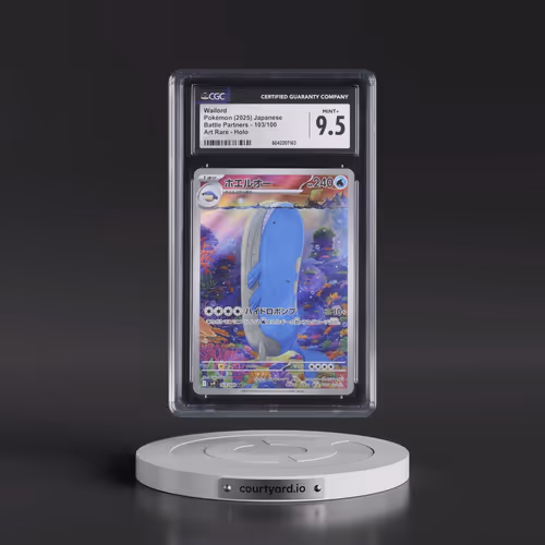 2025 Battle Partners - sv9 #103/100 Wailord - Art Rare Holo (CGC 9.5 MINT+)