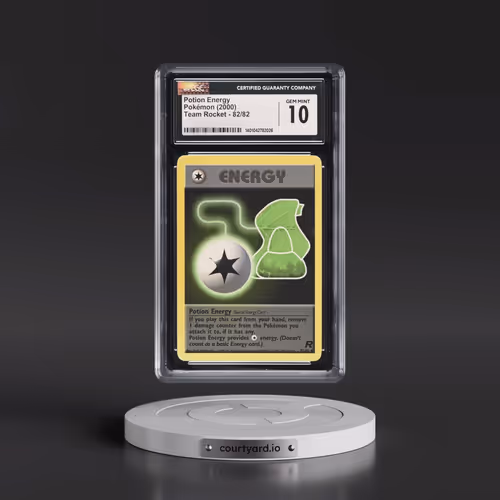 1999 Team Rocket #82/82 Potion Energy (CGC 10 GEM MINT)