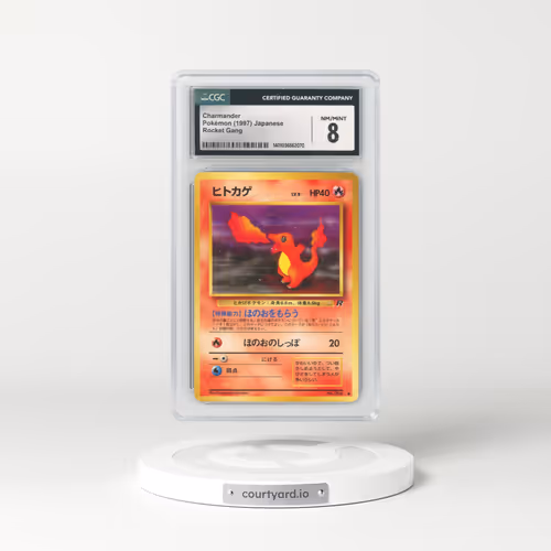 1997 Rocket Gang #4 Charmander (CGC 8 NM-MT)