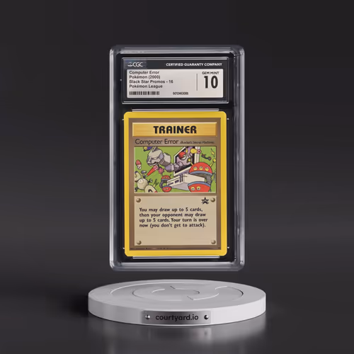 1999 Black Star Promos #16 Computer Error - Pokémon League (CGC 10 GEM MINT)