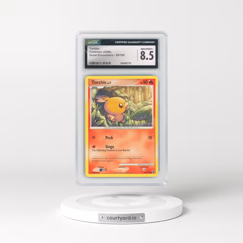 2008 Great Encounters #89/106 Torchic (CGC 8.5 NM-MT+)
