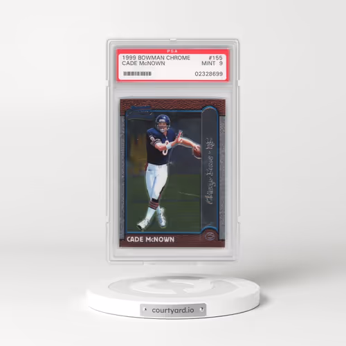 1999 Bowman Chrome #155 Cade McNown (PSA 9 MINT)