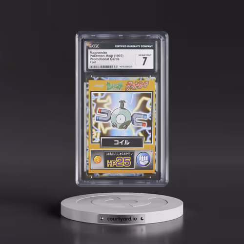 1997 Promotional Cards (1997 Type.HP.Hand Symbol) Magnemite - Foil (CGC 7 NM)
