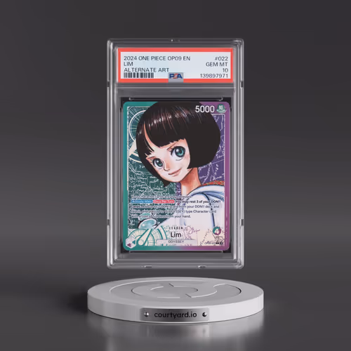 2024 One Piece OP09-Emperors in the New World #022 Lim - Alternate Art (PSA 10 GEM MINT)