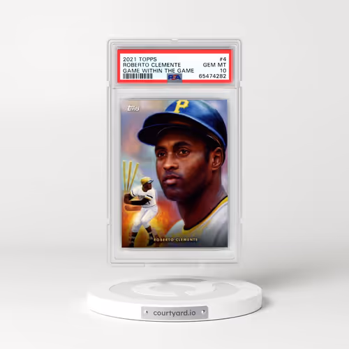 2021 Topps Game Within the Game #4 Roberto Clemente (PSA 10 GEM MINT)