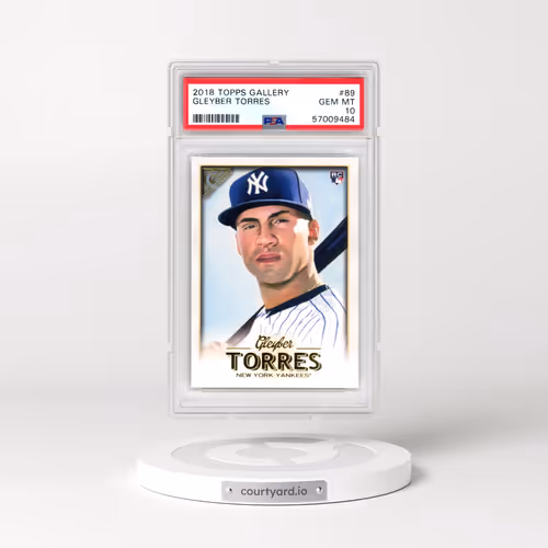 2018 Topps Gallery #89 Gleyber Torres (PSA 10 GEM MINT)