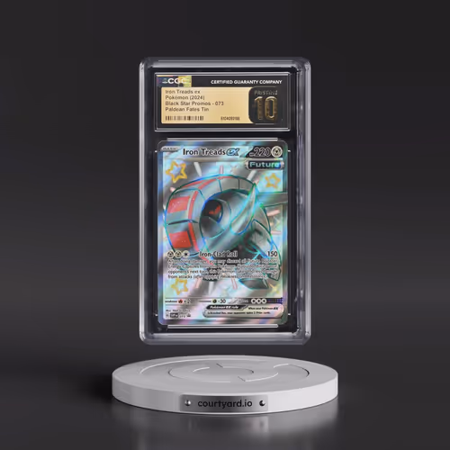 2023 Black Star Promos - Scarlet & Violet SVP EN #073 Iron Treads ex - Paldean Fates Tin (Holo) (CGC