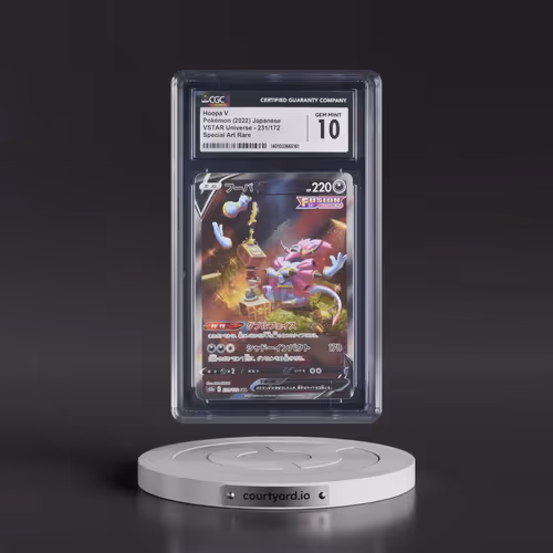 2022 VSTAR Universe #231/172 Hoopa V - Special Art Rare Holo (CGC 10 GEM MINT)