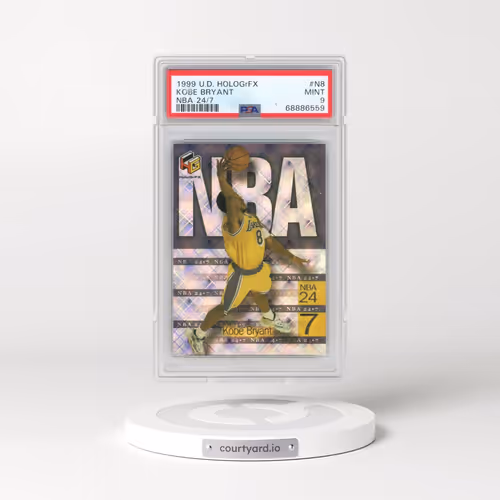 1999 Upper Deck Hologrfx NBA 24/7 #N8 Kobe Bryant (PSA 9 MINT)