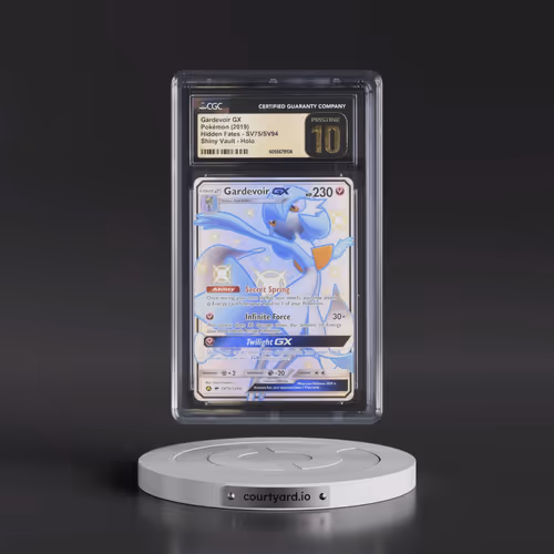 2019 Hidden Fates #SV75/SV94 Gardevoir GX - Shiny Vault Holo (CGC 10 PRISTINE)