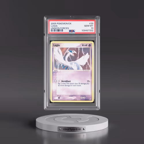 2005 Pokémon EX Unseen Forces #29 Lugia (PSA 10 GEM MINT)