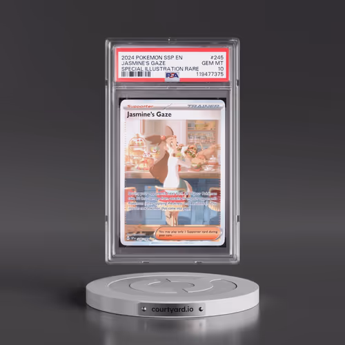 2024 Pokémon Ssp EN-Surging Sparks #245 Jasmine's Gaze - Special Illustration Rare (PSA 10 GEM MINT)