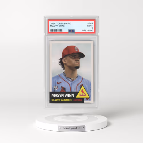 2024 Topps Living #745 Masyn Winn (PSA 9 MINT)