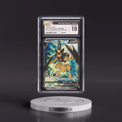 2017 Black Star Promos - Sword & Shield #SWSH248 Kleavor V - Holo Kleavor VSTAR Premium Collection (