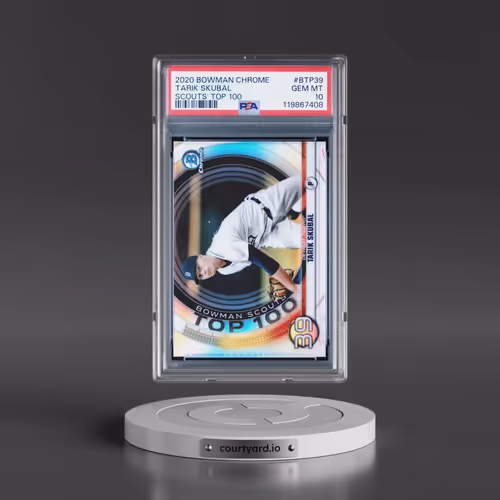 2020 Bowman Chrome Scouts' Top 100 #BTP39 Tarik Skubal (PSA 10 GEM MINT)