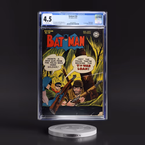 Batman #30 CGC 4.5 White Pages (DC Comics, 8-9/45)
