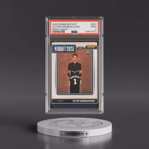 2023 Panini Instant Draft Night #DN1 Victor Wembanyama (PSA 9 MINT)