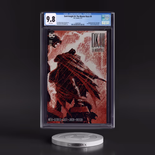 Dark Knight III: The Master Race #9 CGC 9.8 White Pages (DC Comics, 7/17) - Universal