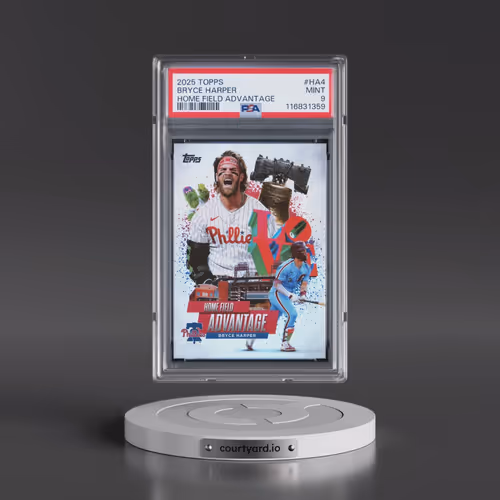 2025 Topps Home Field Advantage #HA4 Bryce Harper (PSA 9 MINT)