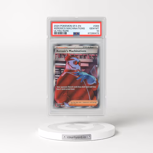 2024 Pokémon Sfa EN-Shrouded Fable #089 Xerosic's Machinations - Ultra Rare (PSA 10 GEM MINT)