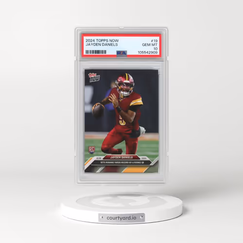2024 Topps Now #19 Jayden Daniels (PSA 10 GEM MINT)