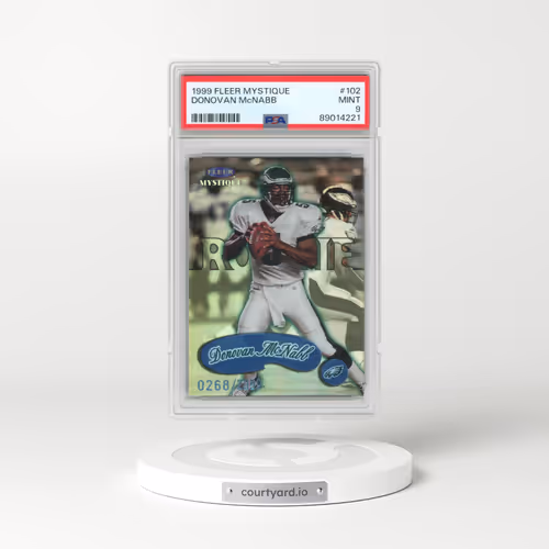 1999 Fleer Mystique #102 Donovan McNabb (PSA 9 MINT)