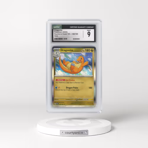 2023 Scarlet & Violet 151 - MEW EN #149/165 Dragonite - Holo (CGC 9 MINT)