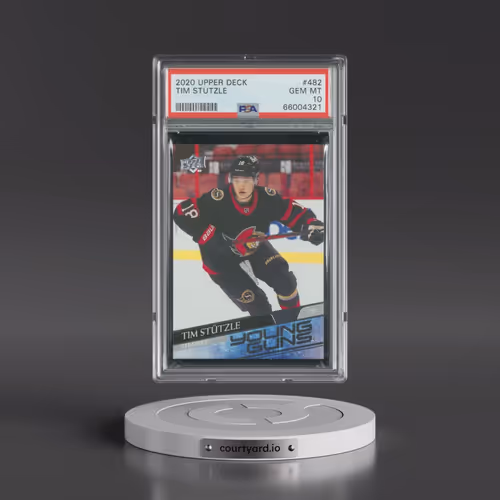 2020 Upper Deck #482 Tim Stutzle (PSA 10 GEM MINT)