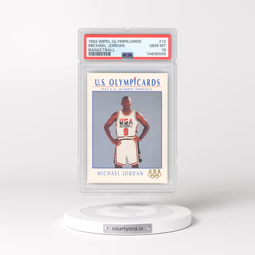 1992 Impel Olympicards #12 Michael Jordan - Basketball (PSA 10 GEM MINT)