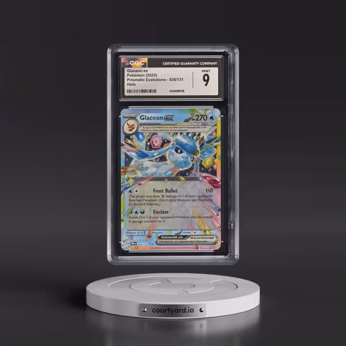 2024 Prismatic Evolutions - PRE EN #026/131 Glaceon ex - Holo (CGC 9 MINT)