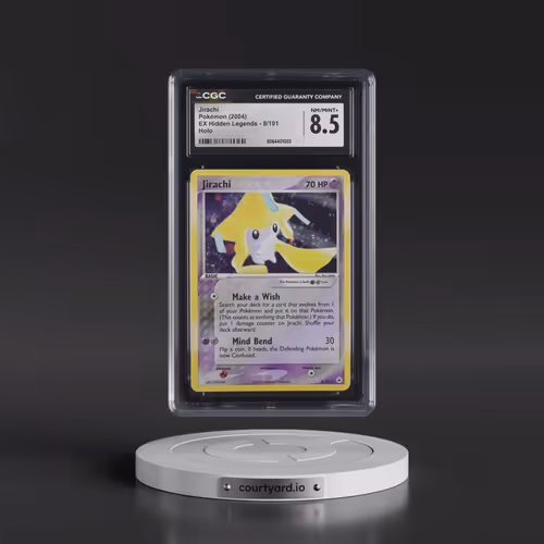 2004 Pokémon EX Hidden Legends #8 Jirachi - Holo (CGC 8.5 NM-MT+)
