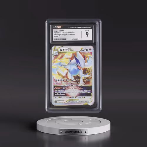 2022 Paradigm Trigger #080/098 Lugia VSTAR - Holo (CGC 9 MINT)