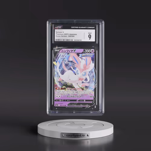 2021 Eevee Heroes #040/069 Sylveon V - Holo (CGC 9 MINT)