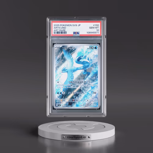 2025 Pokémon SV9-Battle Partners #102 Articuno - Art Rare (PSA 10 GEM MINT)